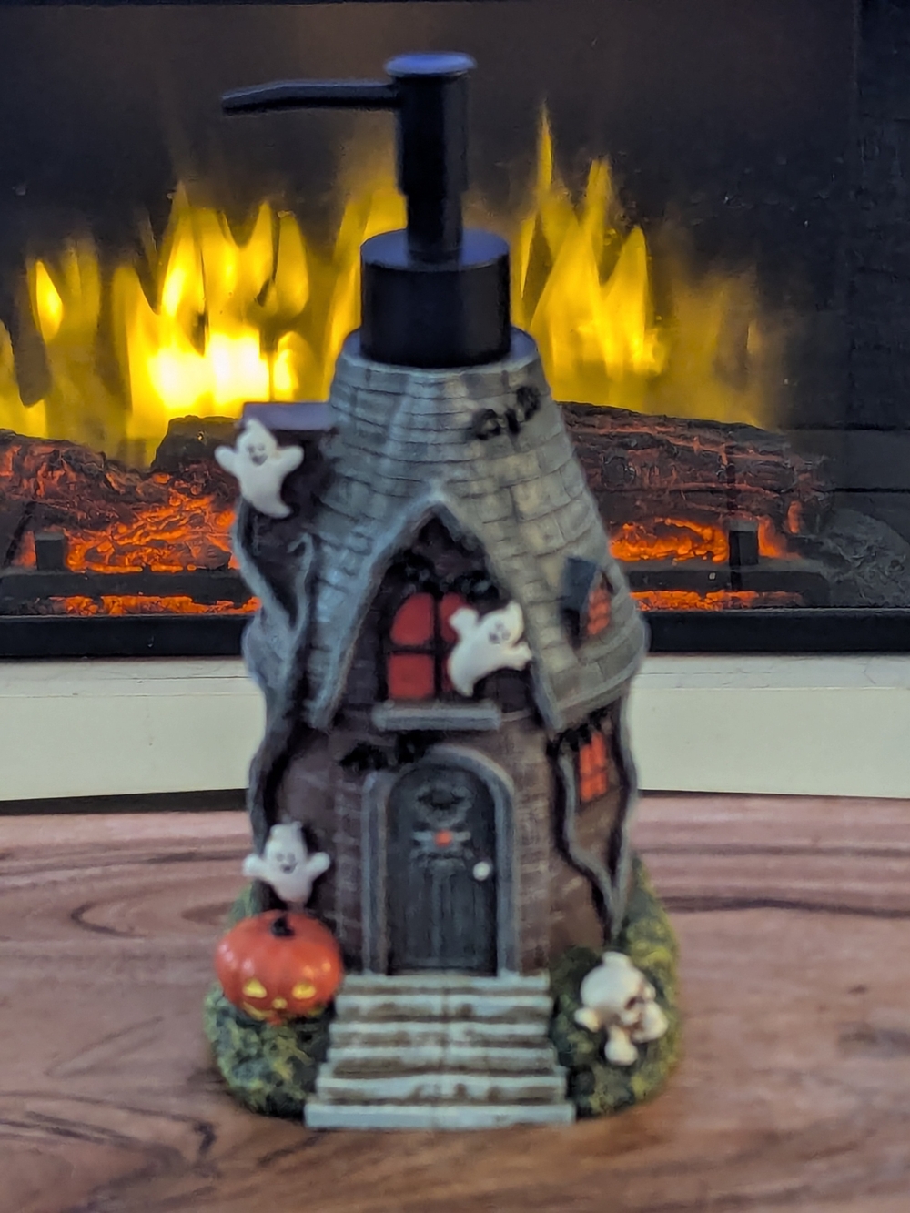 Halloween Haunted House Soap / Lotion Dispenser 👻